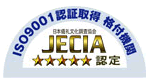 ISO90001認定取得　格付機関JECIA